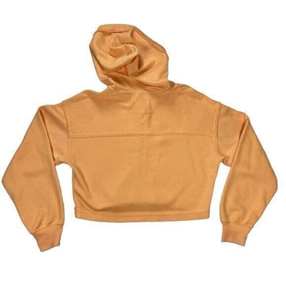 Aerie Cropped Hoodie Sweatshirt Womens XS Beach Party Zip Up Drawstring Coastal - Picture 7 of 16